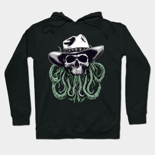 Lovecraftian Cowboy - Skull and Tentacles Hoodie